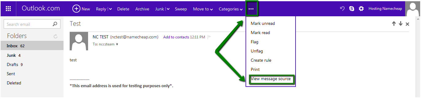 How to view email headers in yahoo